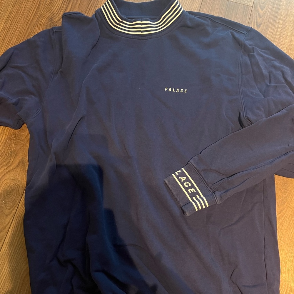 palace sweater blue size extra large